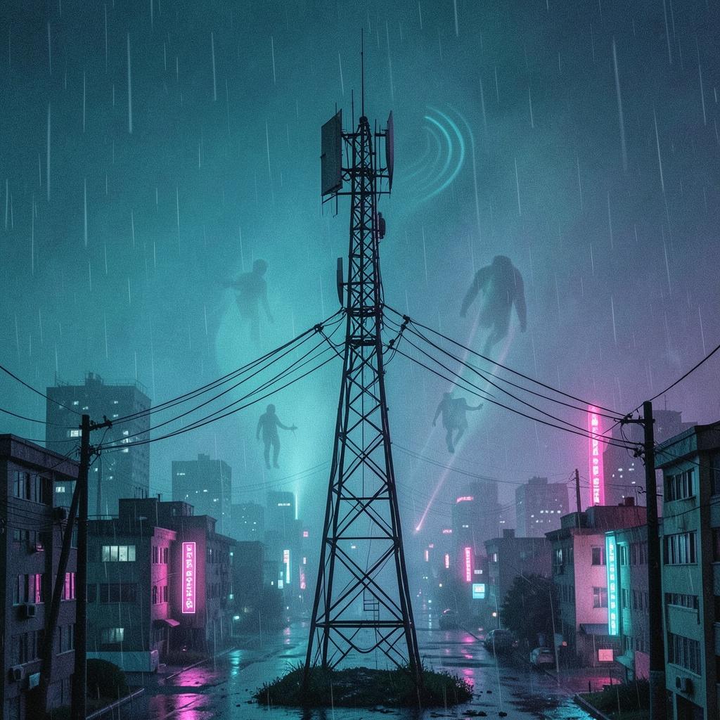 Silent Radio from Nowhere v2 / Midnight Transmission Album artwork