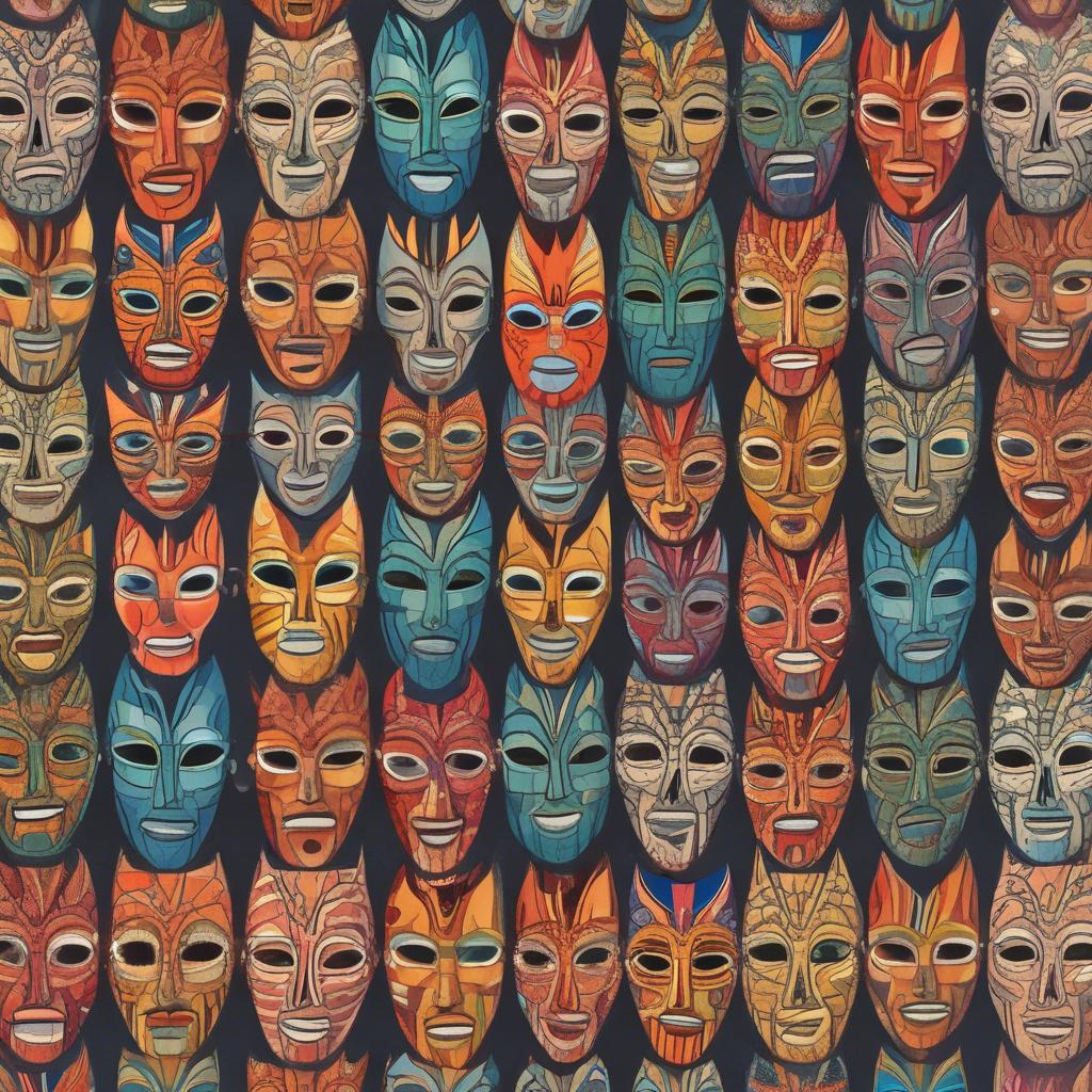 Las Máscaras artwork