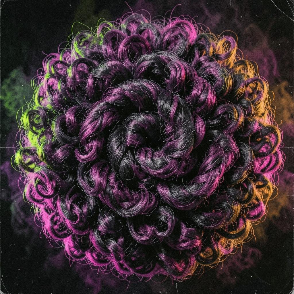 Fuhk, I have curly hair artwork