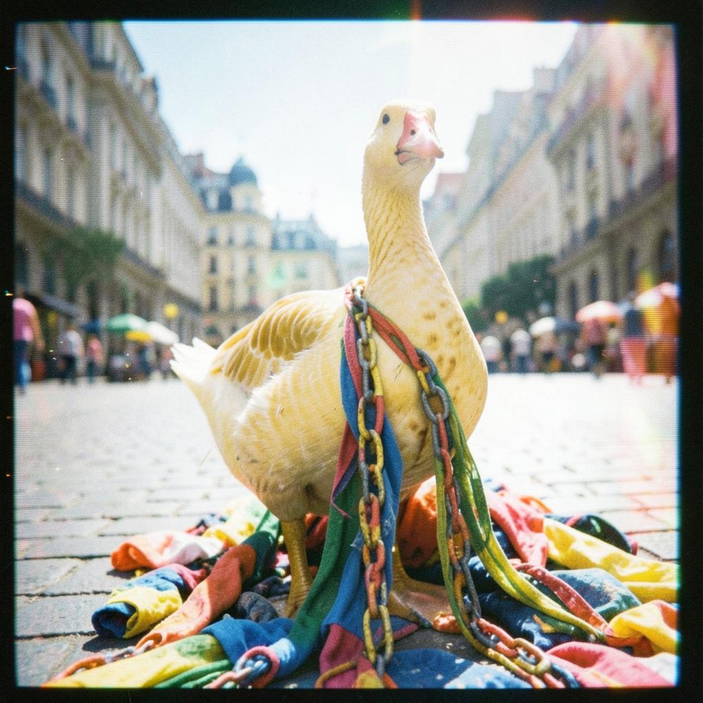 Die goldene Gans – Die klebrige Kette der Narren artwork