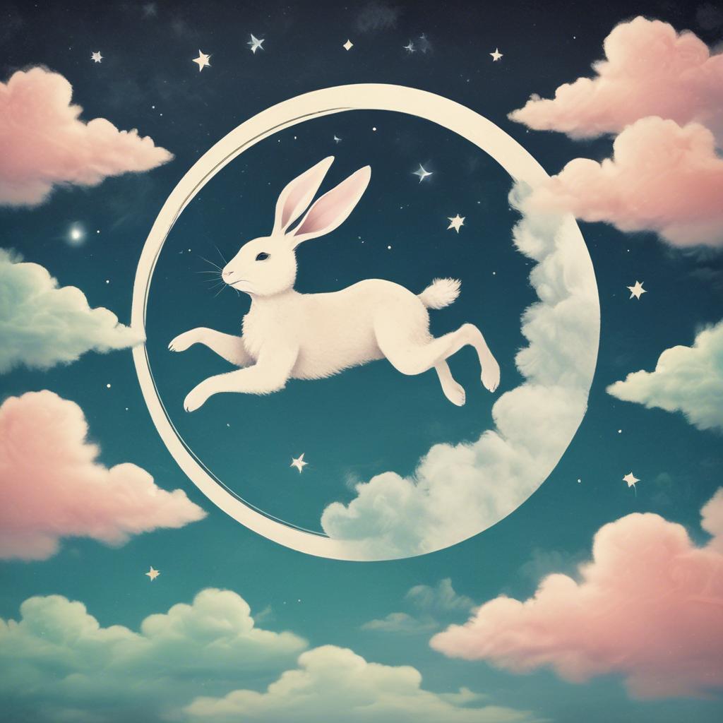 Bouncing through the sky artwork