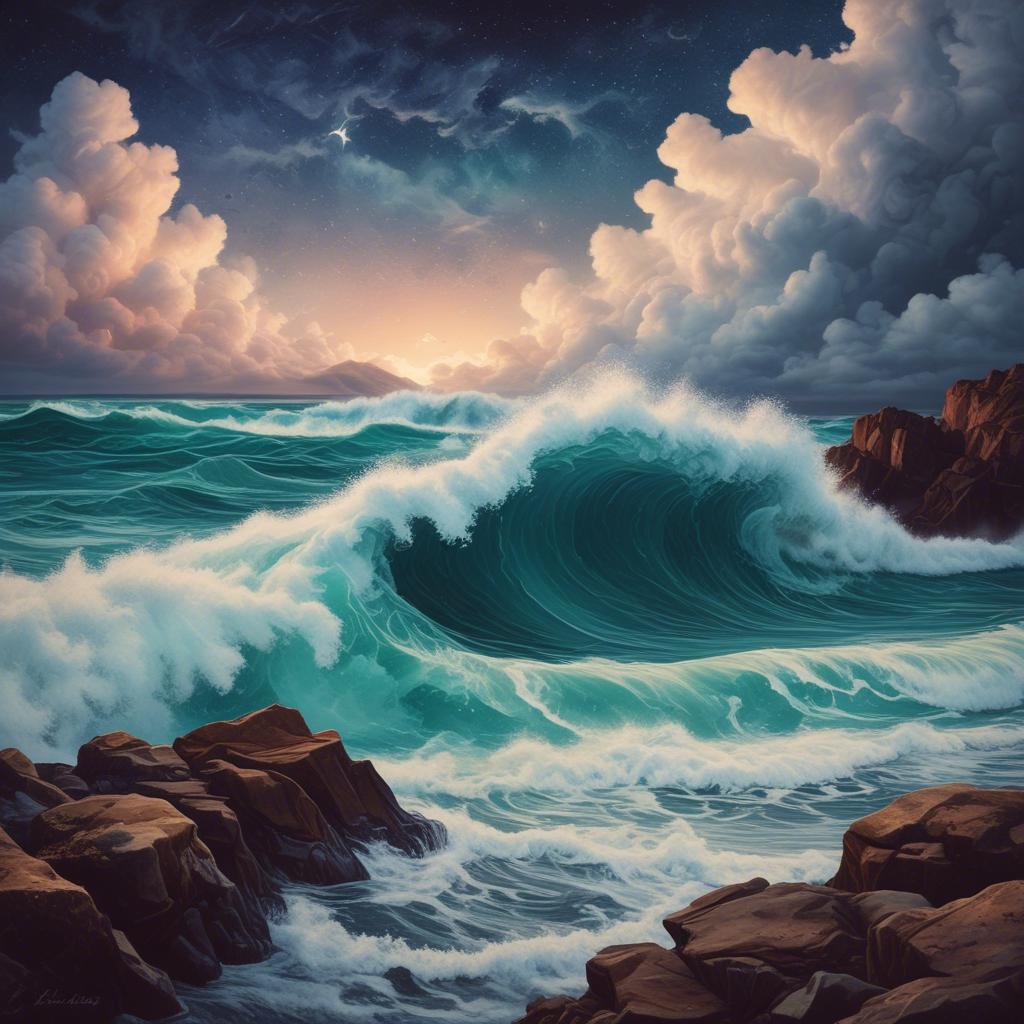 Les vagues nous emportent artwork