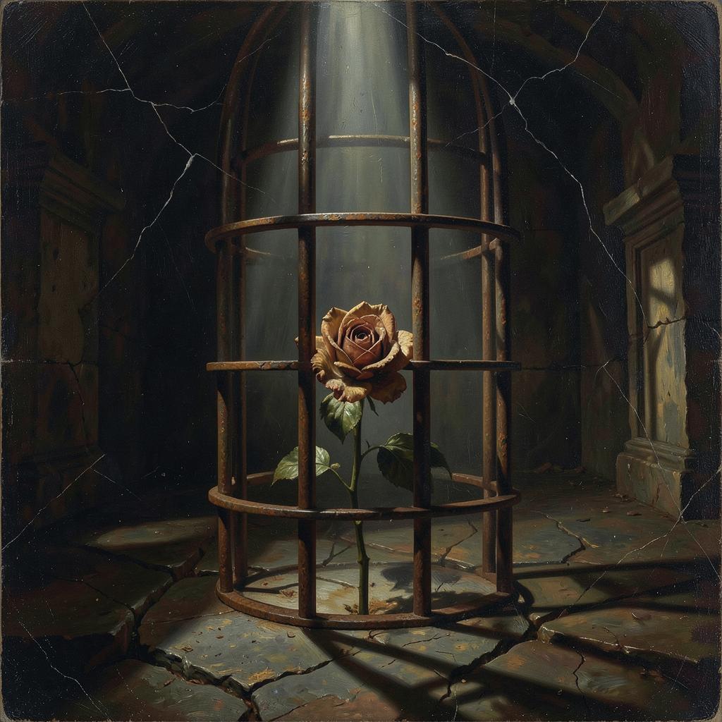 Caged- TH3SHR3DD3R- Remixed Stylized (Captive Canary) artwork