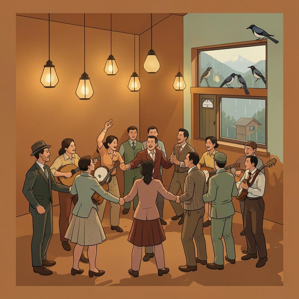 The Yang Gang Bush Dance artwork