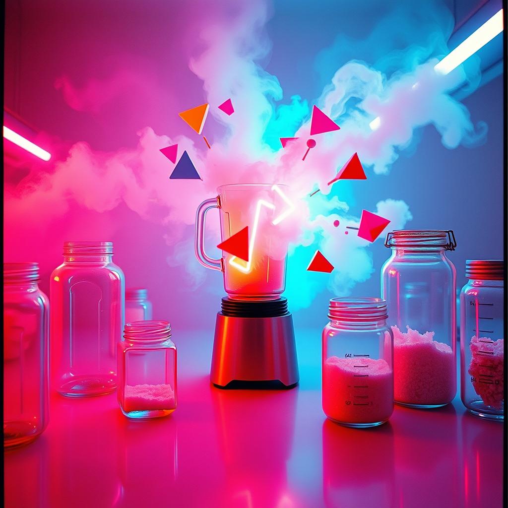 BLENDER B artwork