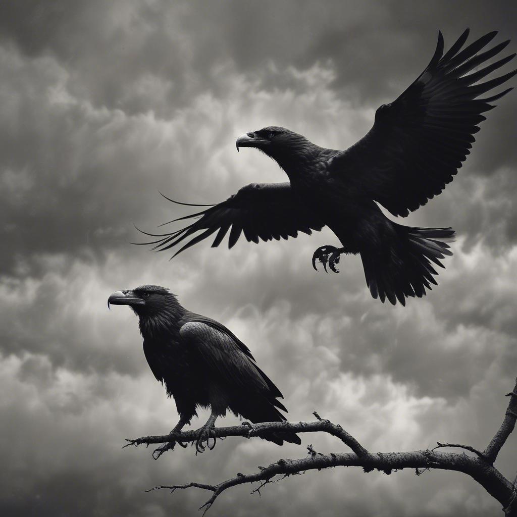 Raven and the White-Eagle Throne artwork