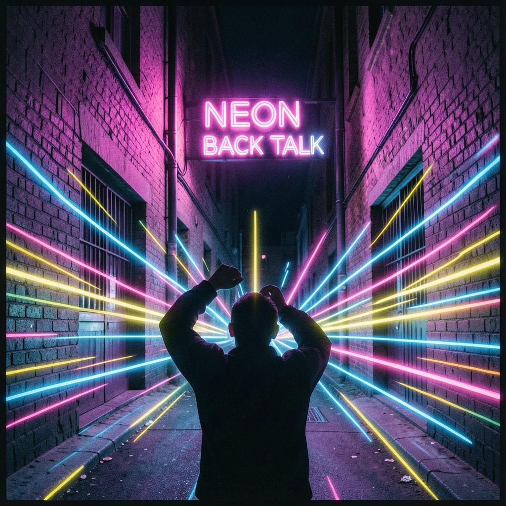 NEON BACK TALK (Remix) artwork