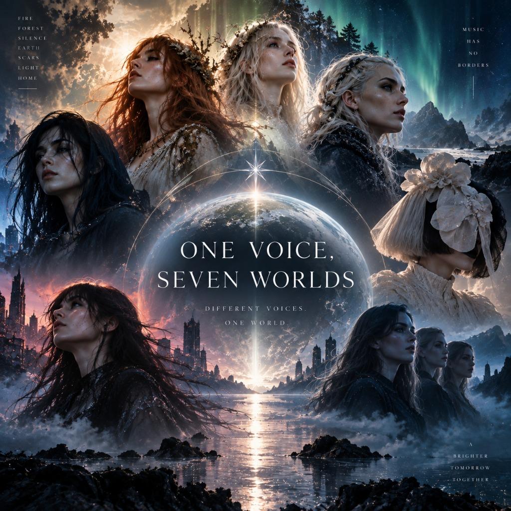 ONE VOICE, SEVEN WORLDS