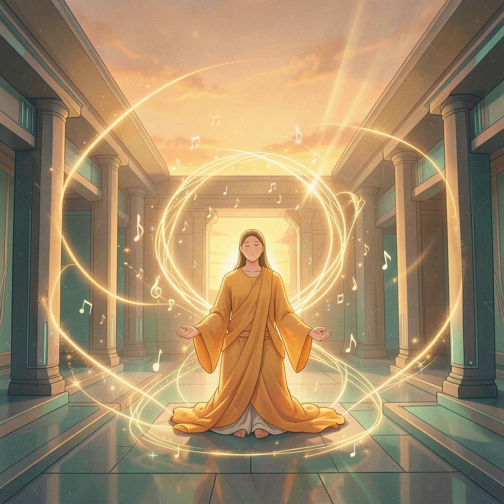 Harmonium Drone Flame artwork