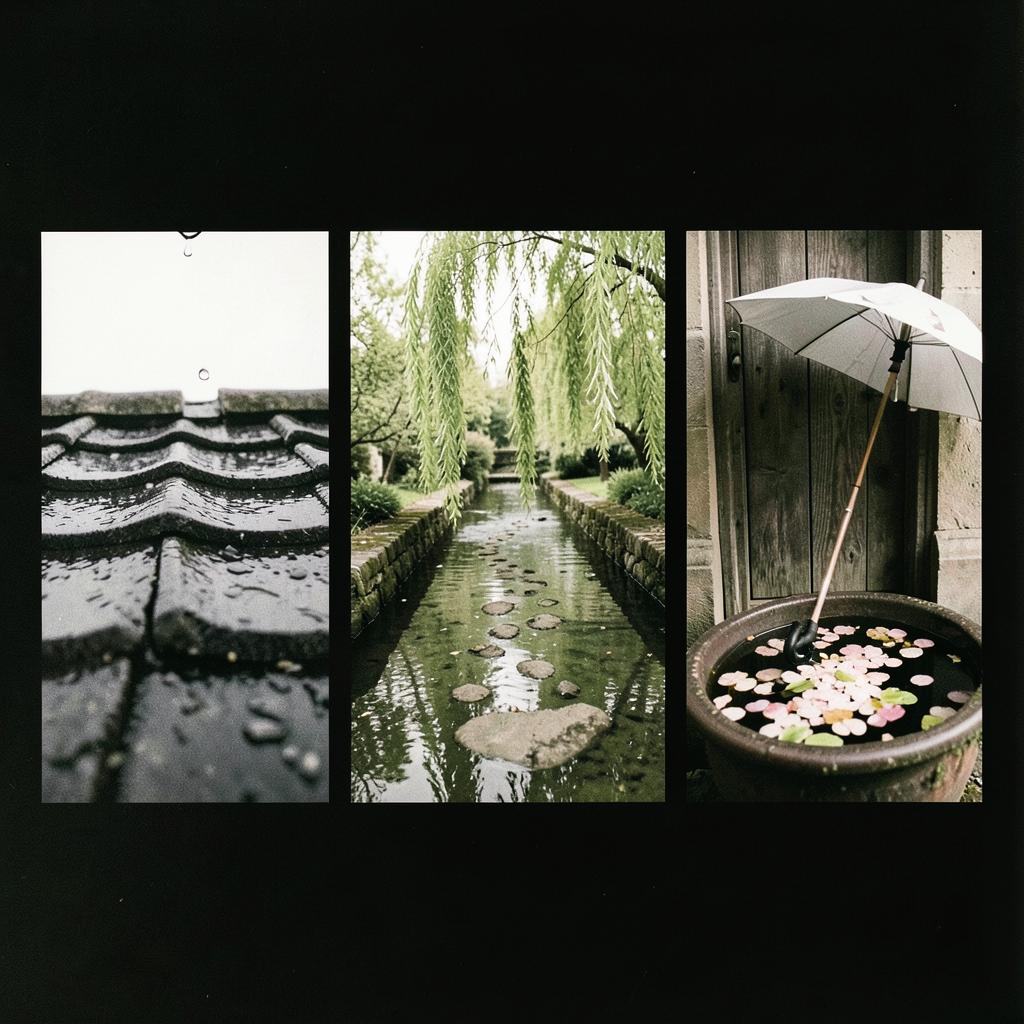 The Rain Has Stopped on the Tiles