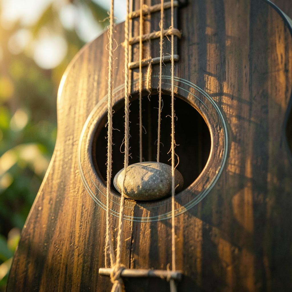 Hawaiian Slack-Key Guitar (Kī artwork