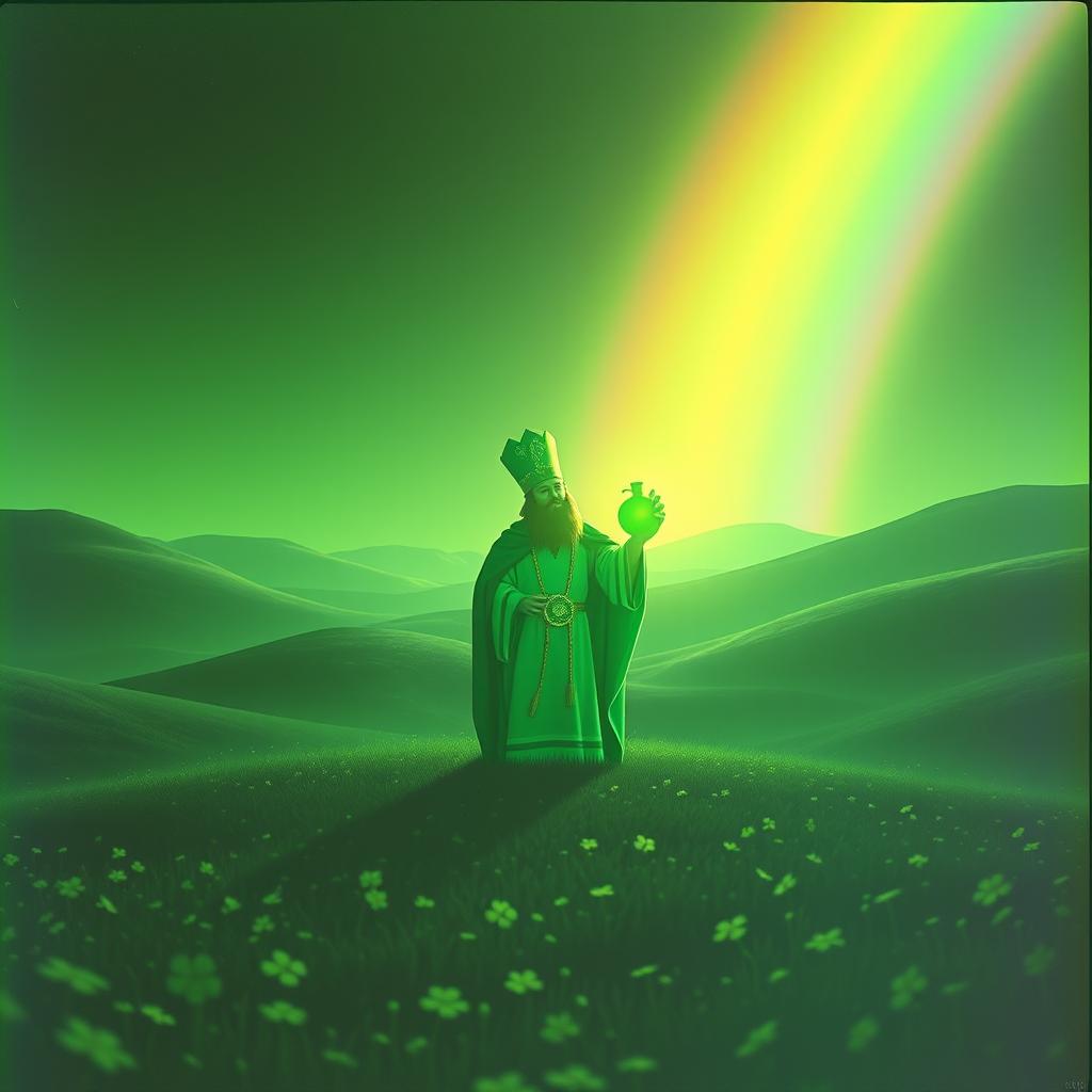 St. Paddy's Flask artwork