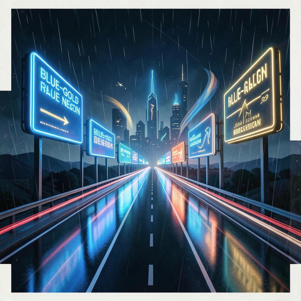 Pochette de Neon Mileage