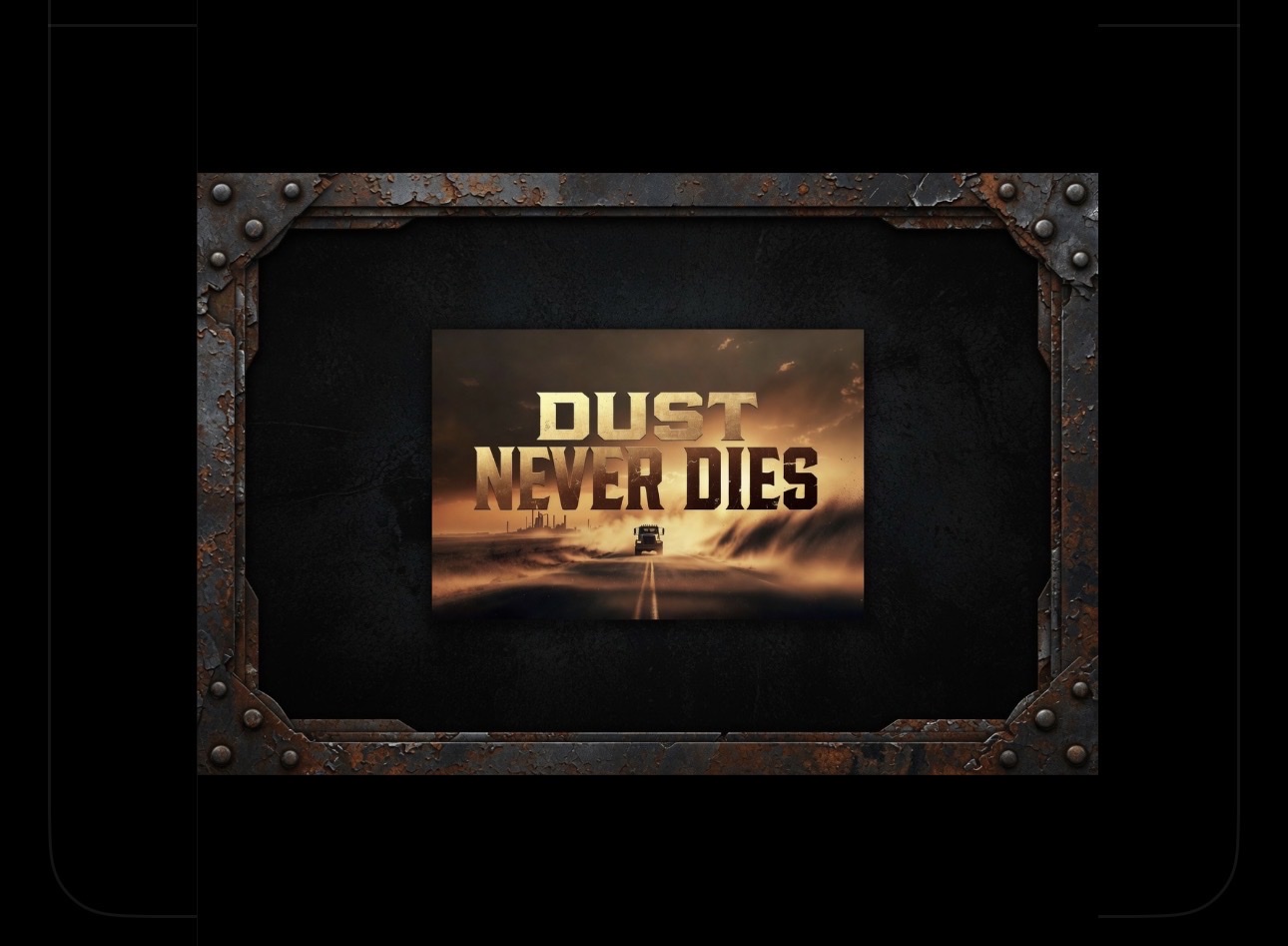 Dust Never Dies artwork