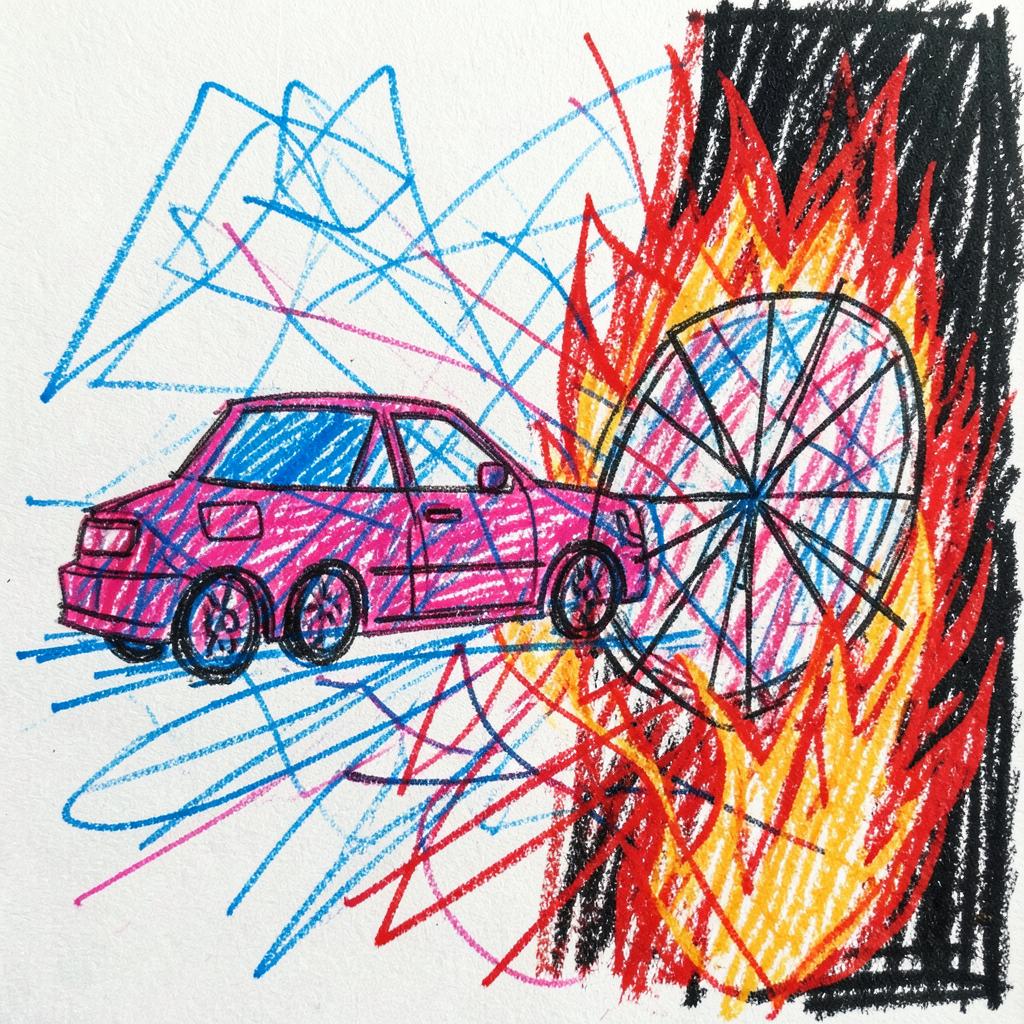 middle finger high artwork