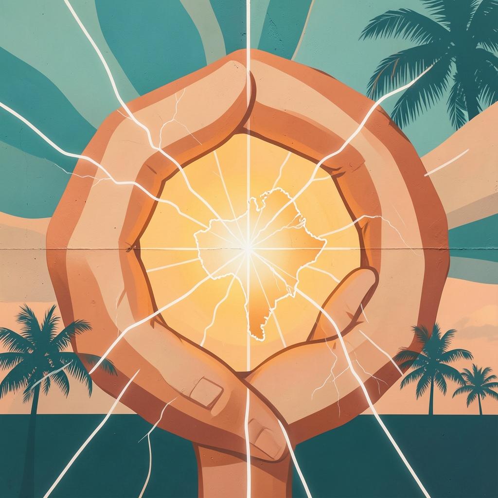 Ayiti tèt ansanm artwork