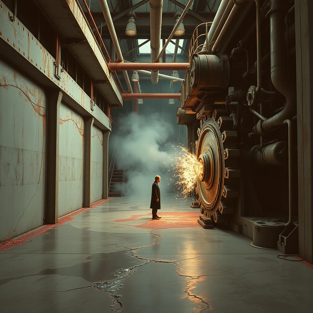 TEETH OF THE MACHINE artwork