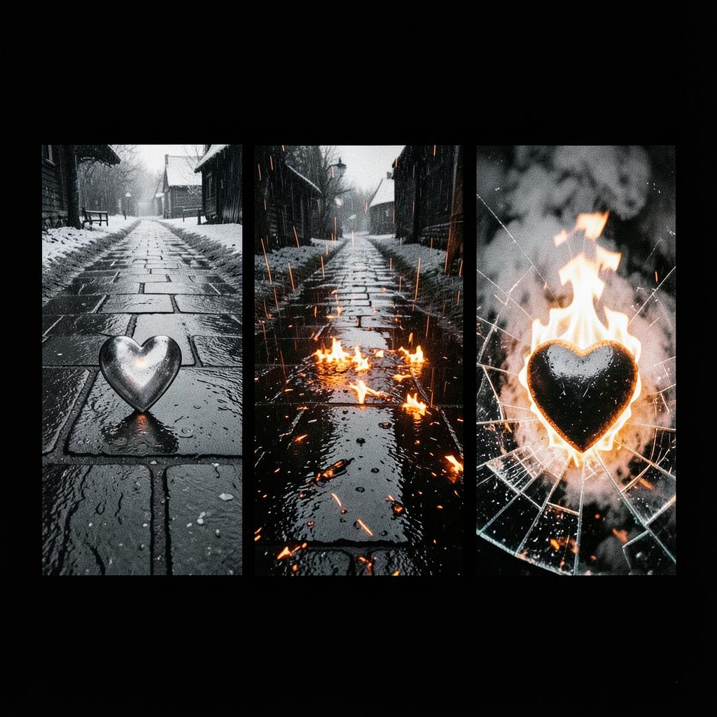 BYA: Live-Celtic Rock Anthem, Title: Wildfire in the Rain, artwork
