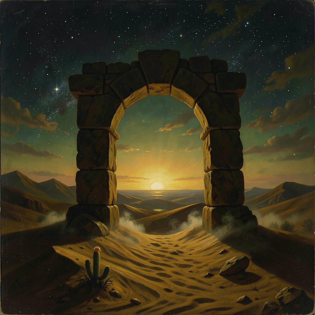 Midnight Orchestra in the Desert artwork
