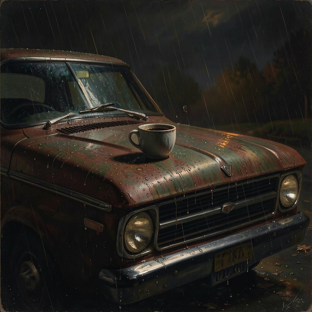 Rain at Mile 66 artwork