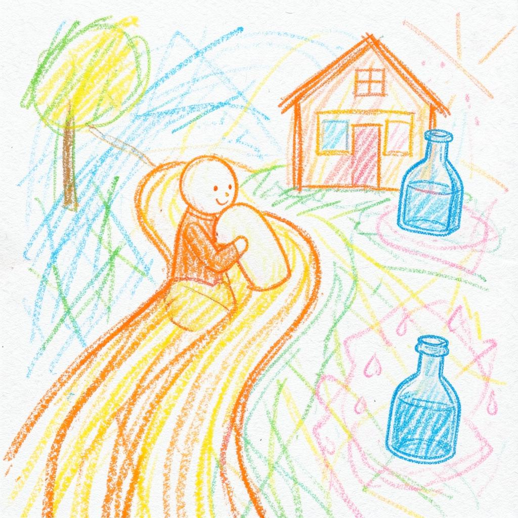 TOBIT CH 11A The Gall of the Fish artwork
