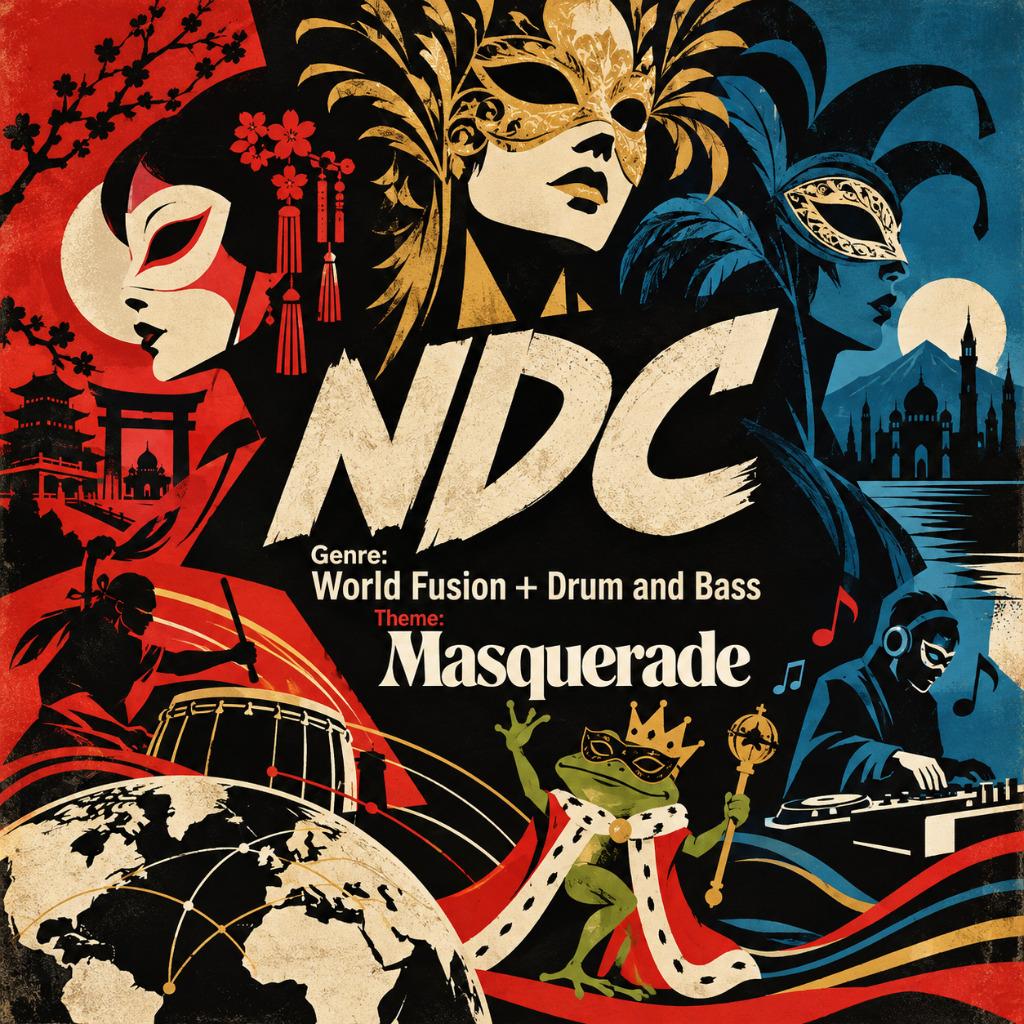 NDC  w. 44  - G: World Fusion + Drum and Bass & T: Masquerade