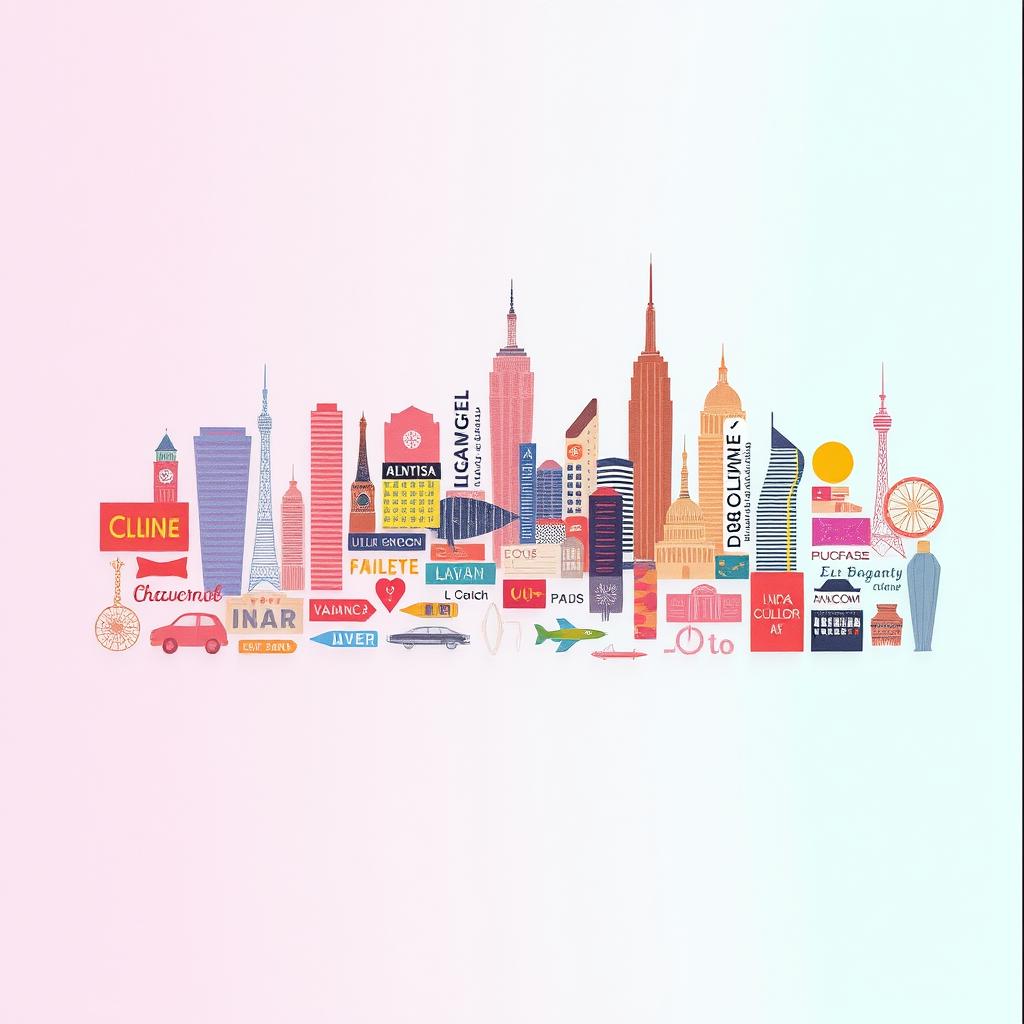 From east to west. artwork