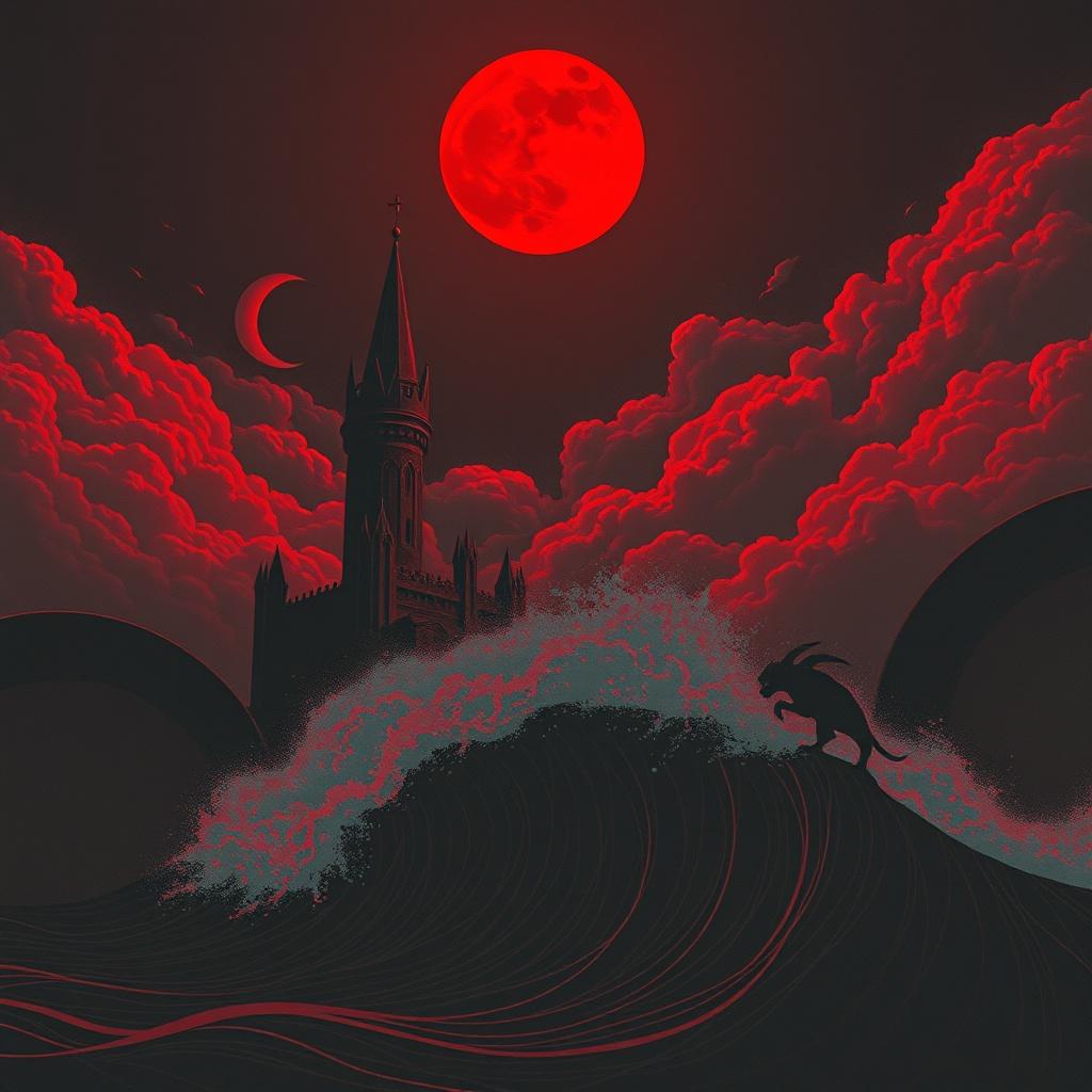 Blood Moon Over Castlevania artwork
