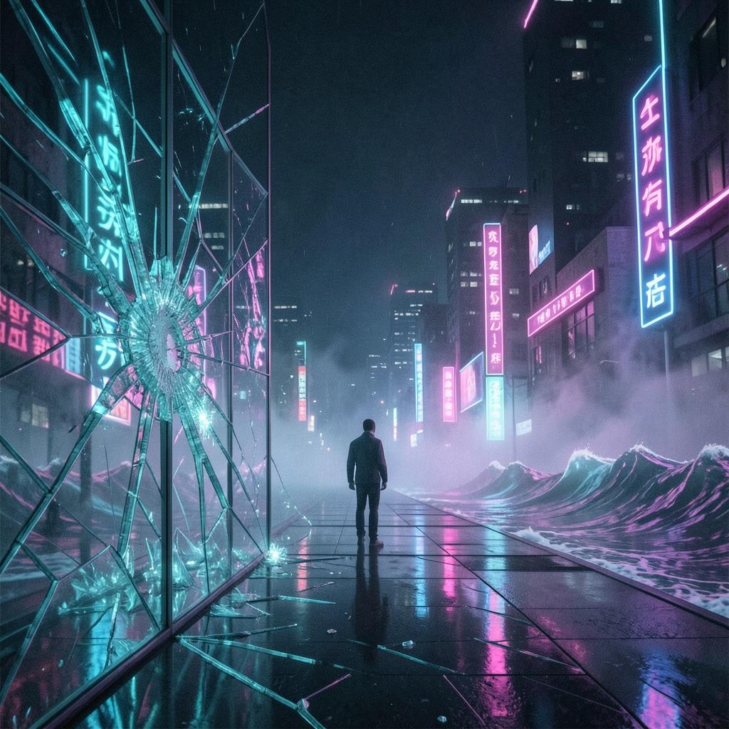 유리 조각 artwork