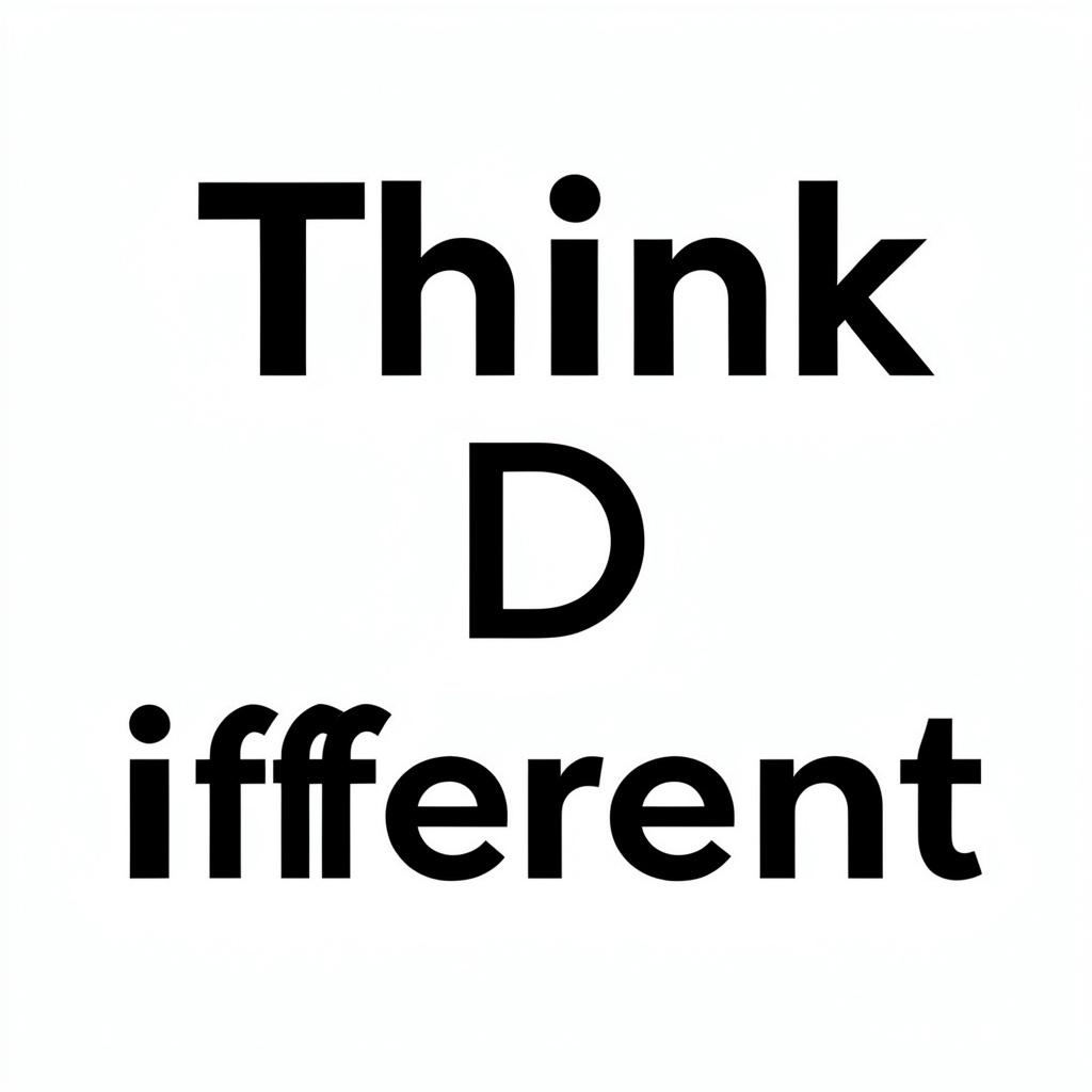 Think Different artwork
