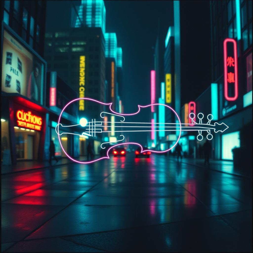 Violin Signature Cut artwork