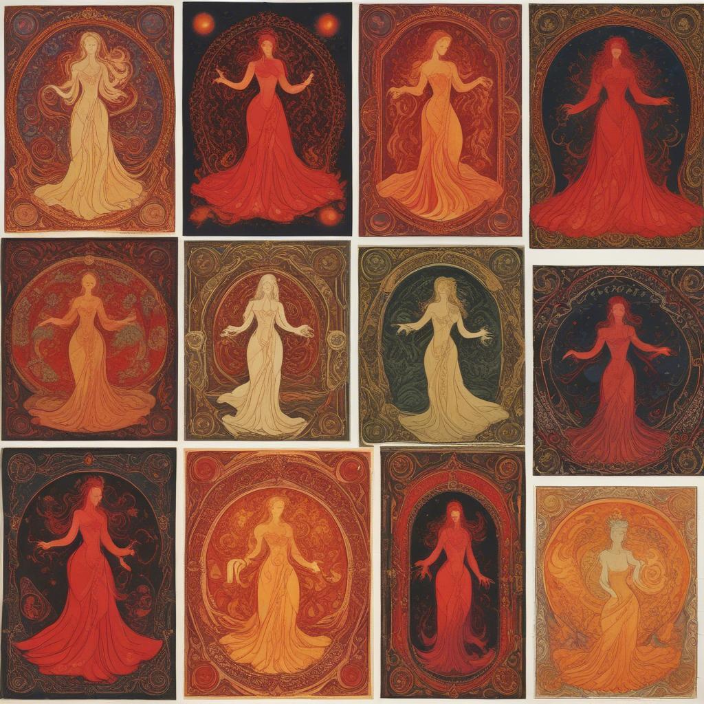 La sensual dama Naamah artwork