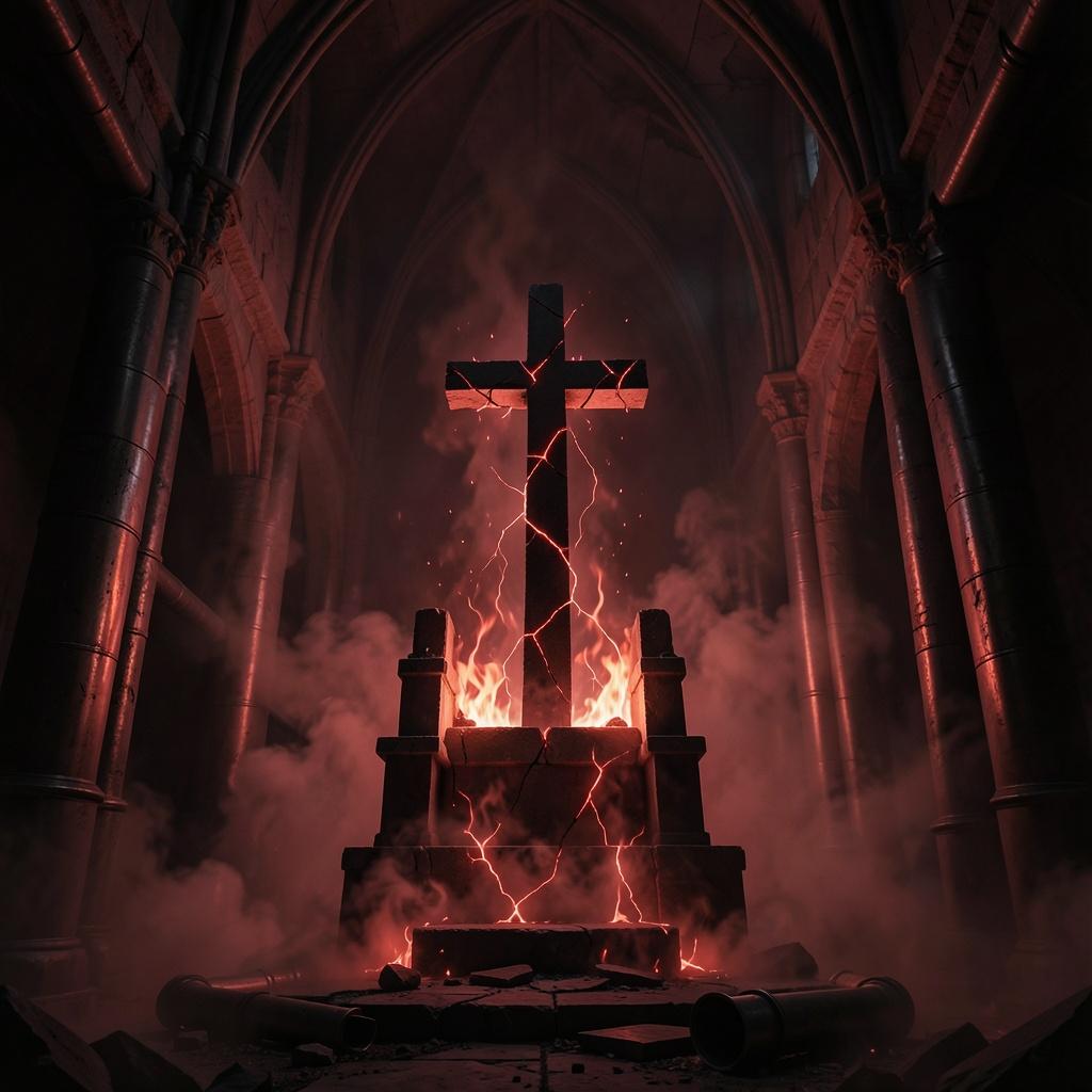 Bóg stworzył szatana rmx artwork