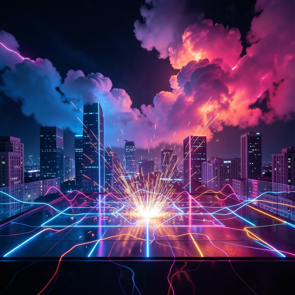 Fire in the sky artwork