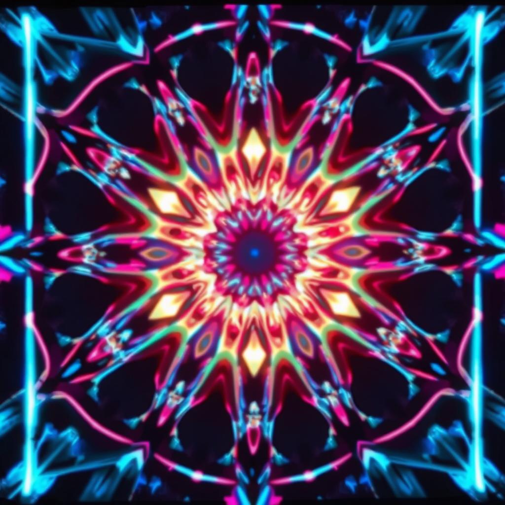 Kaleidoscopic artwork