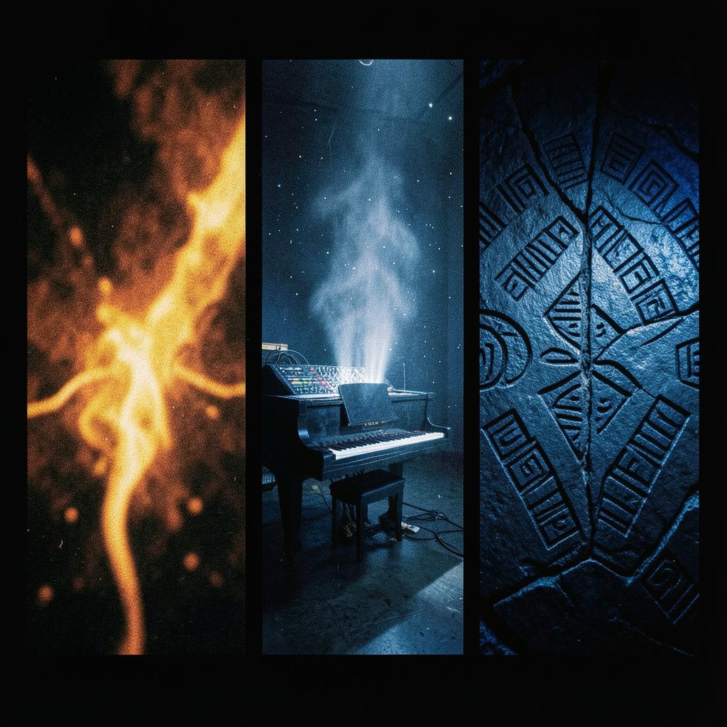 tWElve Around the ONe - cosmic voices mix artwork