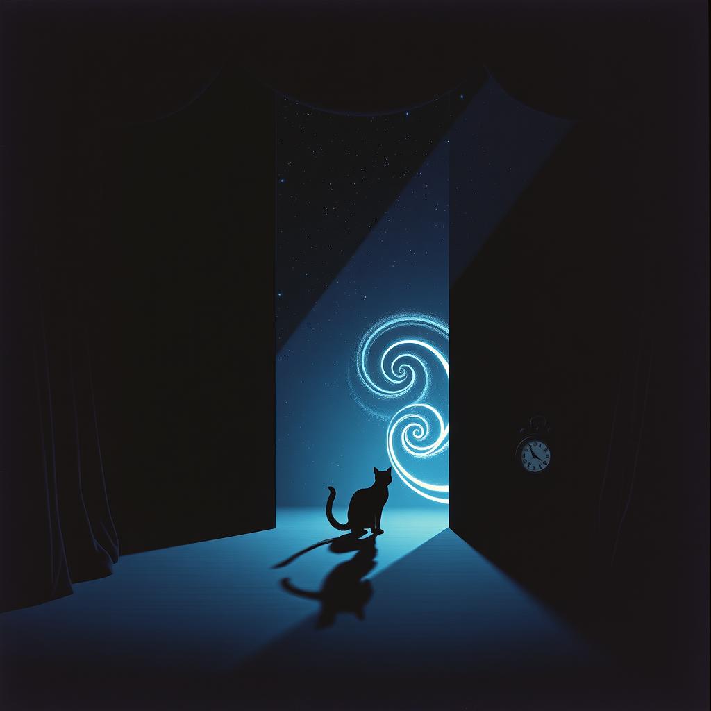 The Void of the Velvet Curtain artwork