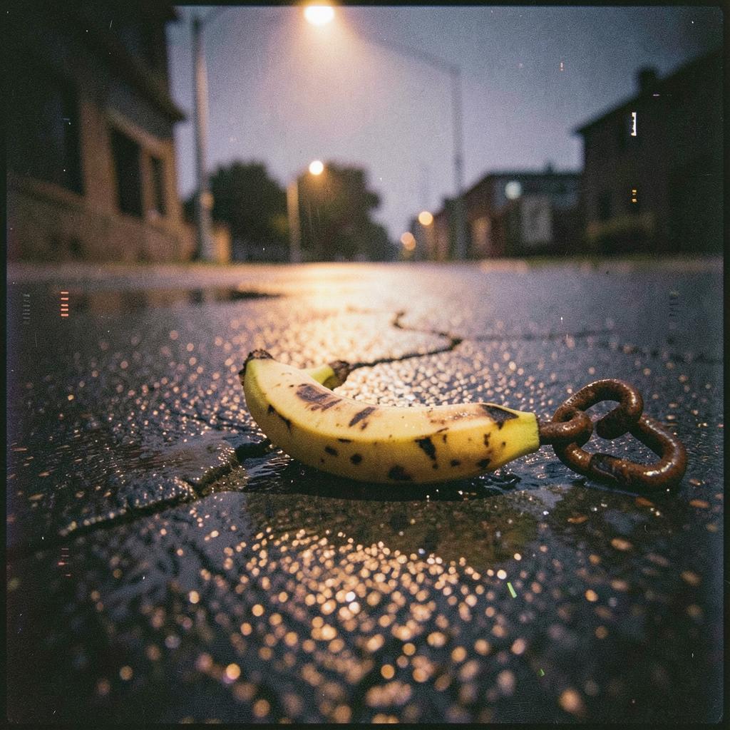 Dystopic Poignancy 🍄‍🟫🍌💀 ))) artwork
