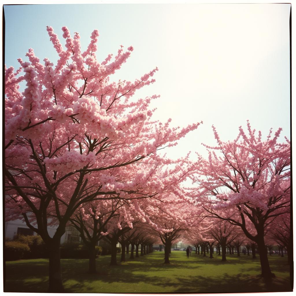 Trees in Springtime artwork