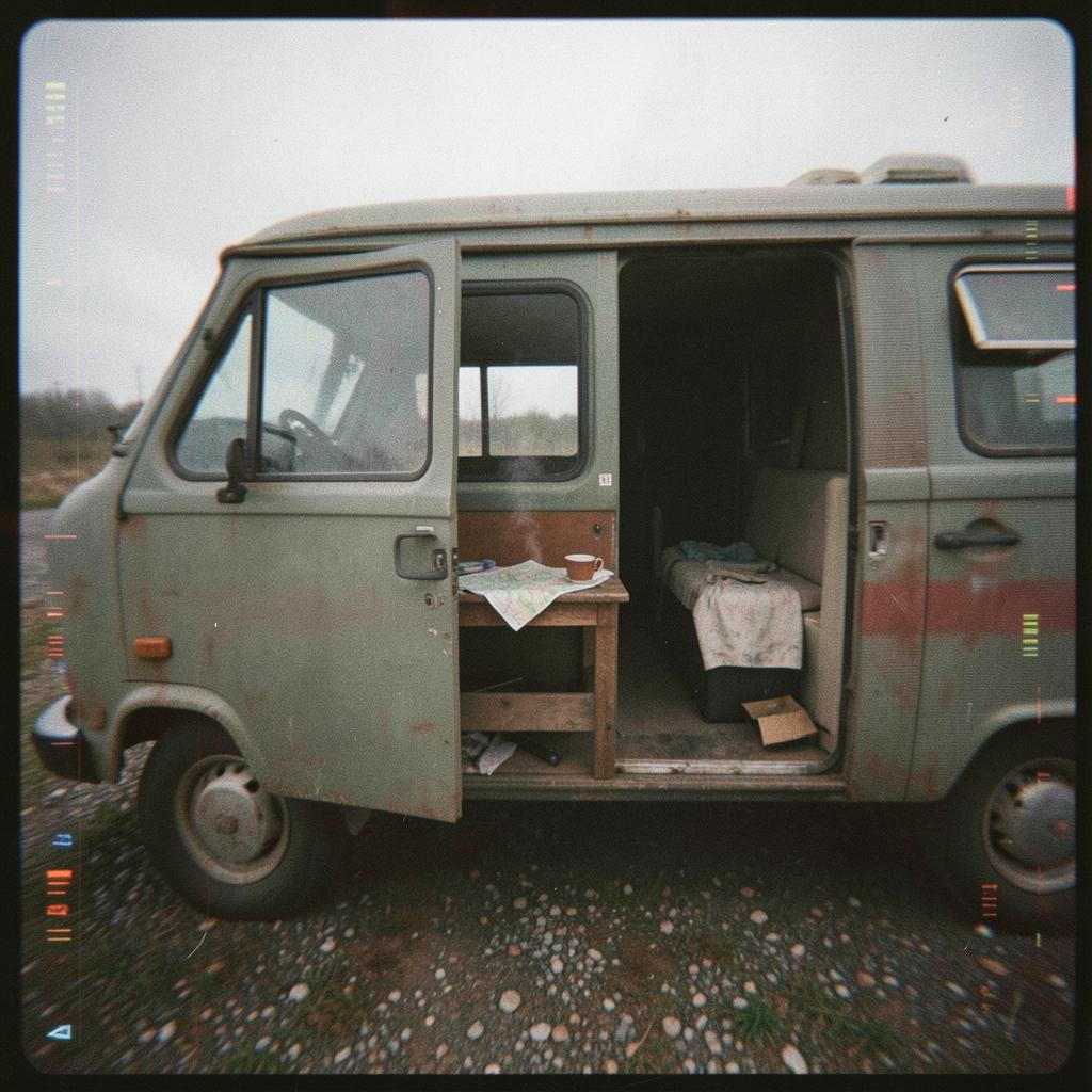Le camping-car est prêt artwork