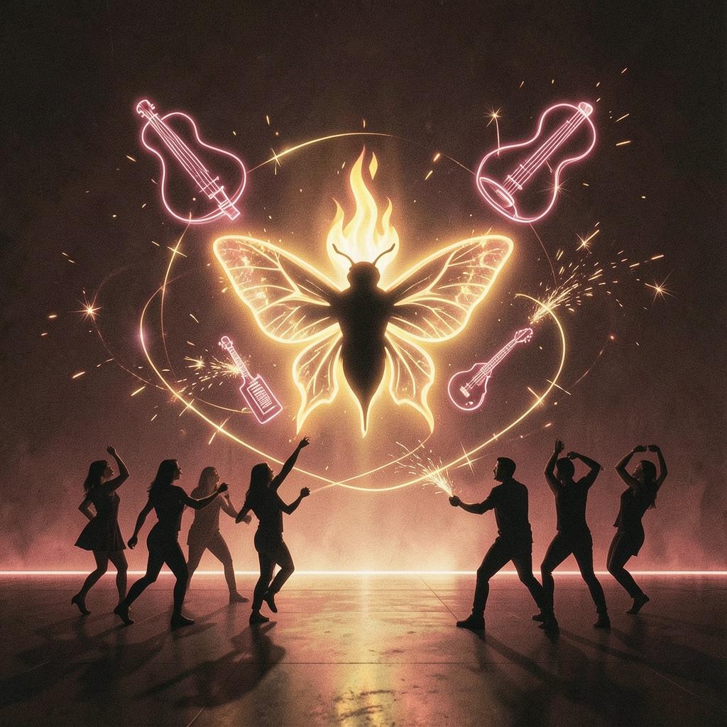 Fire Moth2 artwork