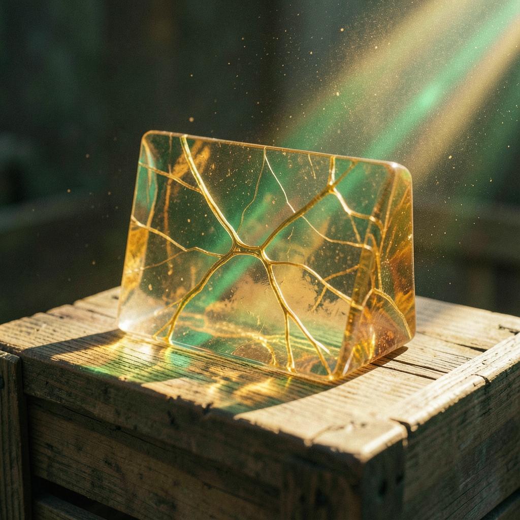 Shattered Glass Rock artwork