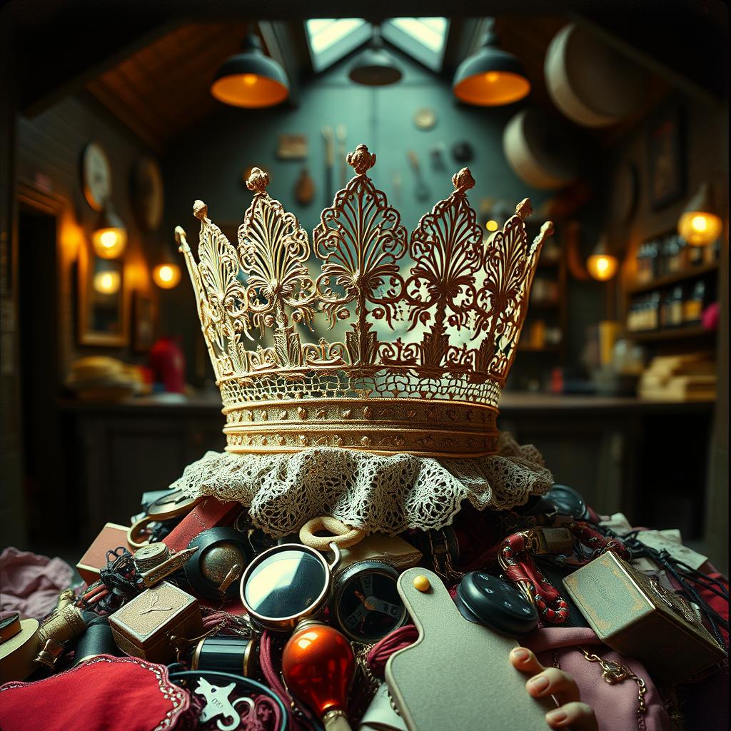 Cadira’s Crown Is Made of Lace artwork