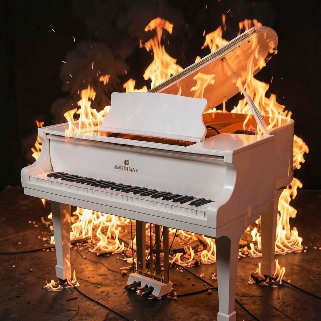 MY  LOVE IS A GRAND PIANO( SONG) artwork
