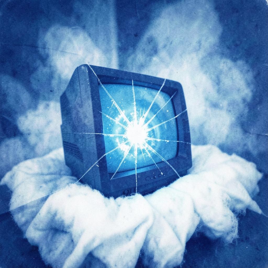 Blue Screen Halo ORIGINAL artwork