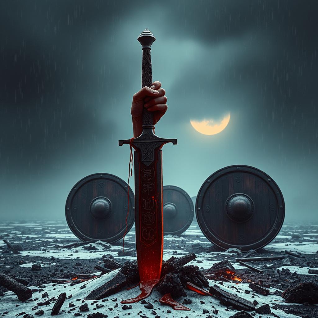 Blóð á jörð artwork