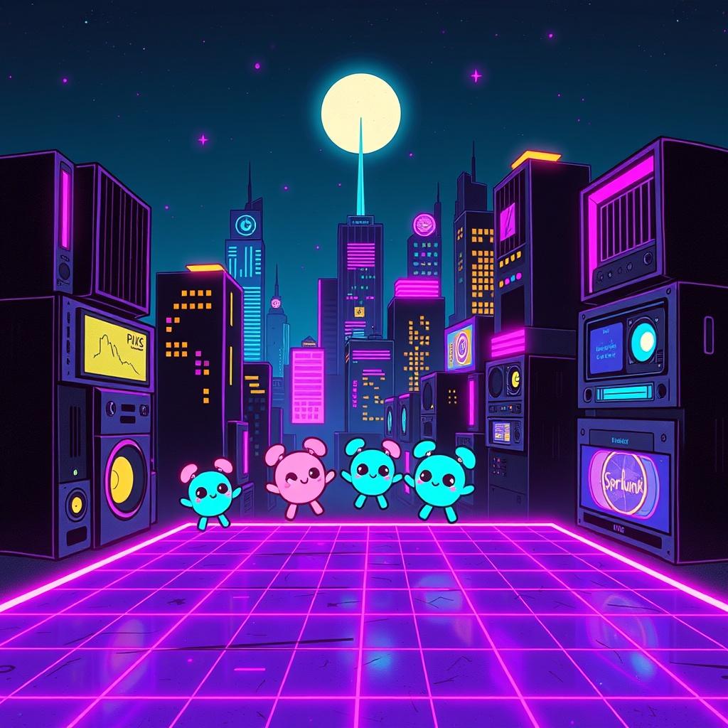 SPRUNKI SPRUNKI SPRUNK artwork