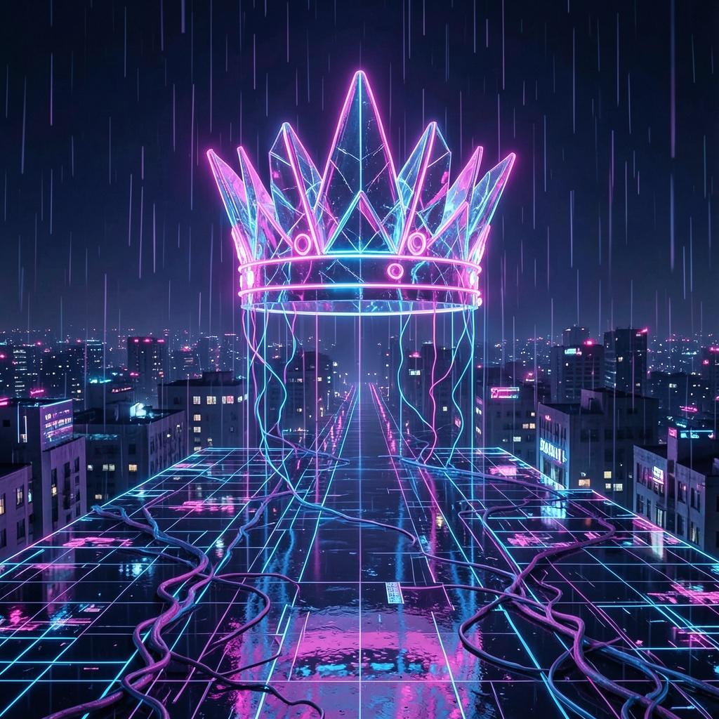 GLITCH QUEEN artwork