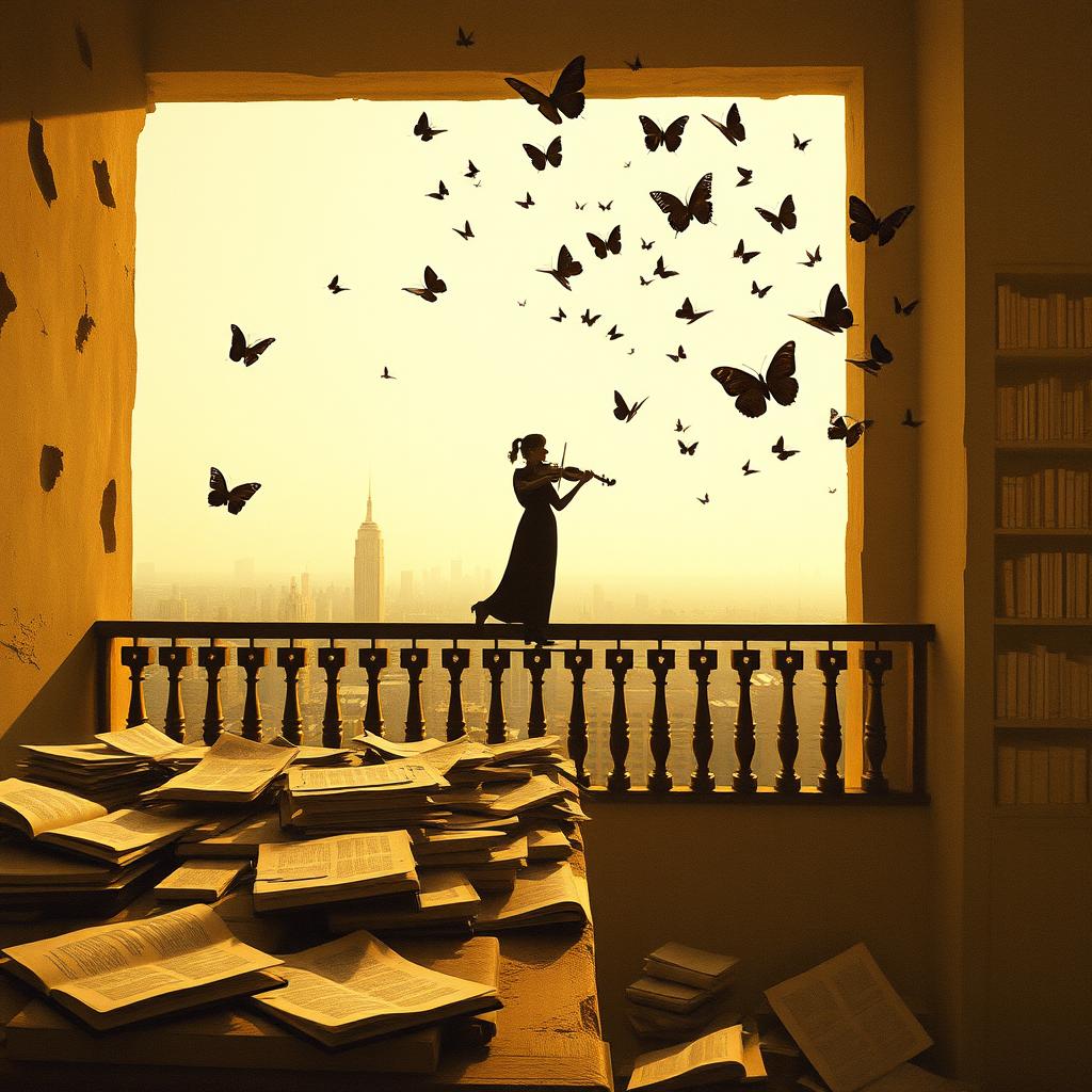 The Man Who Saved Books Under Fire artwork