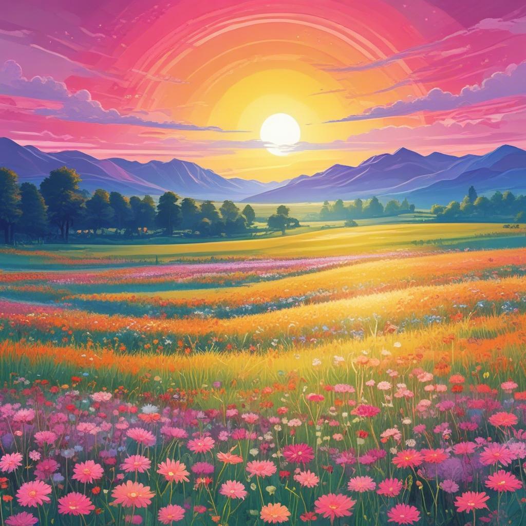 Cosmic Hare Krishna 1 artwork